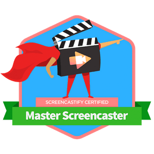Screencastify Master Screencaster