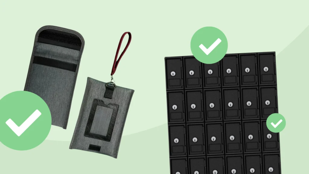 What’s the Better Buy: Cell Phone Storage Pouches vs Storage Lockers